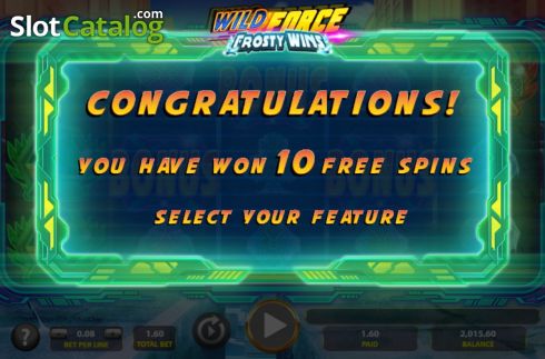 Free Spins 1. Wild Force Frosty Wins slot