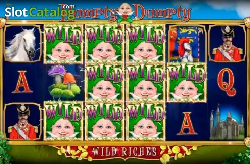 vahşi. Humpty Dumpty Wild Riches (2by2 Gaming) yuvası