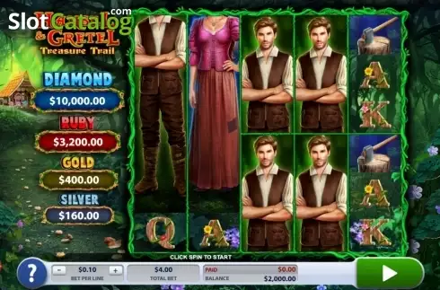 Bildschirm5. Hansel and Gretel Treasure Trail slot
