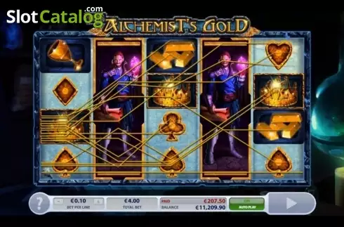 Bildschirm3. The Alchemist's Gold slot