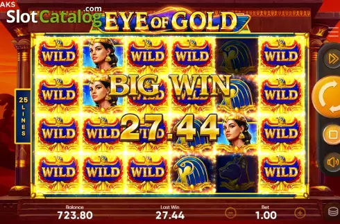 Mystery Wild Win Screen 3. Eye of Gold slot