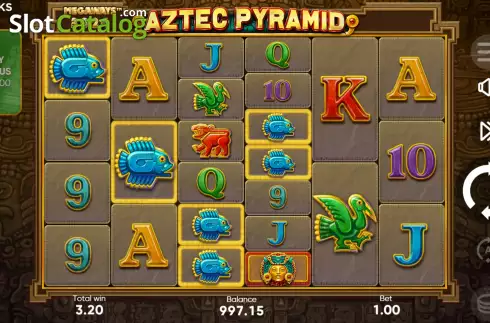 Win Screen 3. Aztec Pyramid Megaways slot