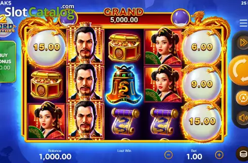 Game Screen. Lord Fortune 2 Hold and Win slot