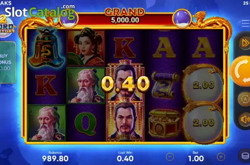 Win Screen. Lord Fortune 2 Hold and Win slot
