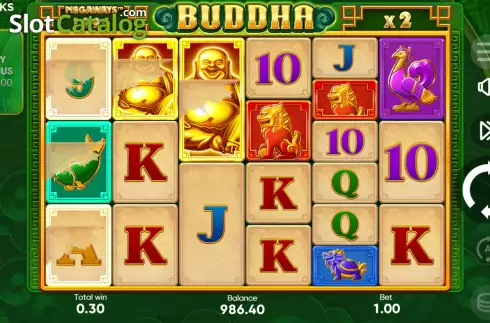 Win Screen 2. Buddha Megaways slot