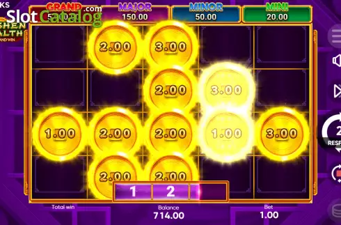 Bonus Game Win Screen 4. Caishen Wealth Hold and Win slot