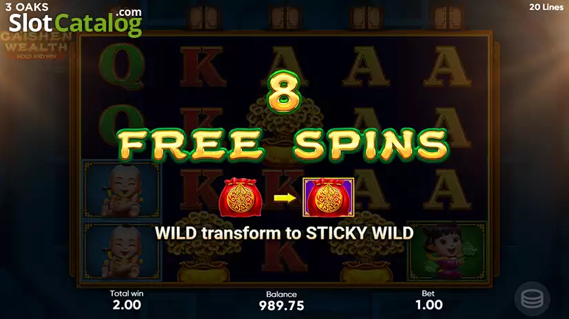 Caishen Wealth Hold and Win Free Spins
