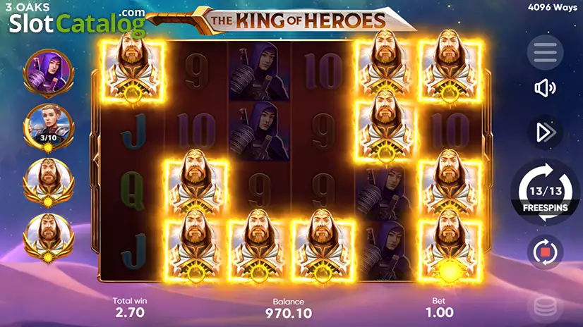 The King of Heroes Hero Rise Feature