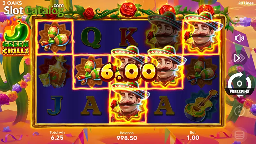 Green Chilli Free Spins