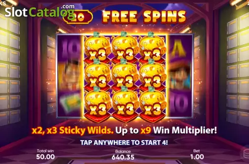 Free Spins Win Screen 4. Sticky Piggy slot