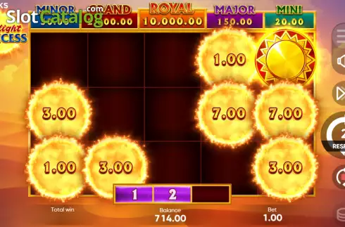 Bonus Game Win Screen 2. Sunlight Princess slot