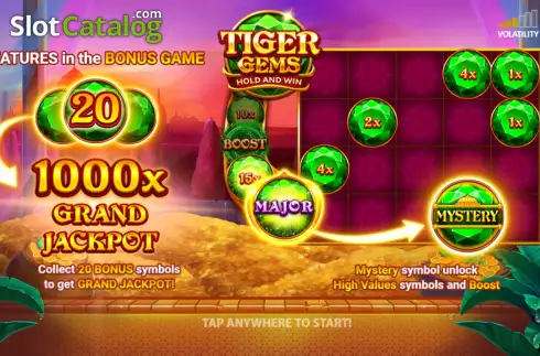 Captura de tela2. Tiger Gems slot
