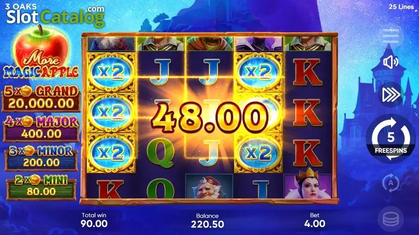 More Magic Apple Free Spins