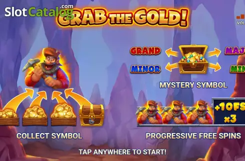 Bildschirm2. Grab The Gold! slot