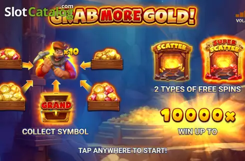 Bildschirm2. Grab More Gold! slot