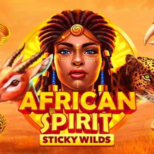 African Spirit Sticky Wilds Logotipo
