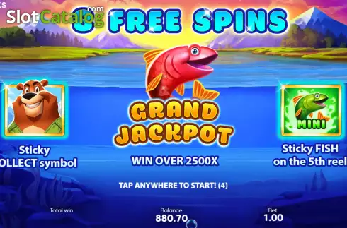 Free Spins Win Screen 2. Fishin' Bear slot