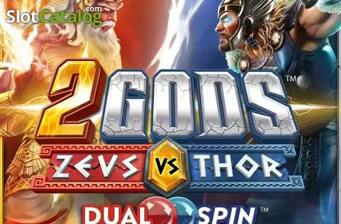 2 Gods Zeus vs Thor Логотип
