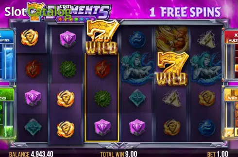 Free Spins 3. 7 Elements slot