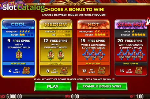 Start Screen 2. 4 Deals With The Devil slot