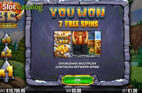 Free Spins 1. 10000 BC DoubleMax GigaBlox slot
