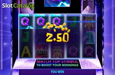 Win screen 2. Crystal Palace Joker slot