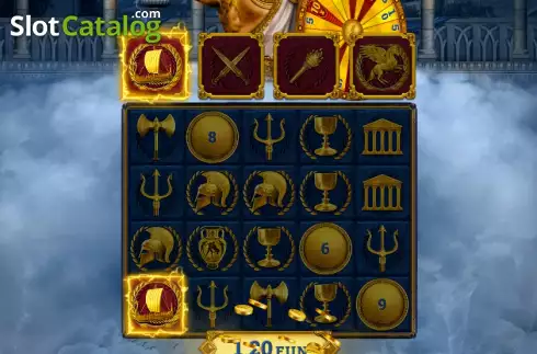 Win screen 2. Zeus Quest slot