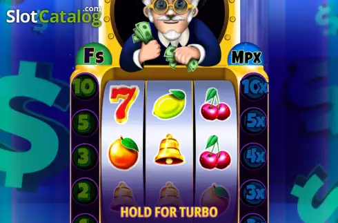 Game screen. Club Mr. Luck slot
