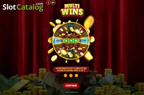 画面7. Multi Wins カジノスロット