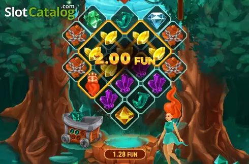 Win screen 3. Gingers and Gems slot