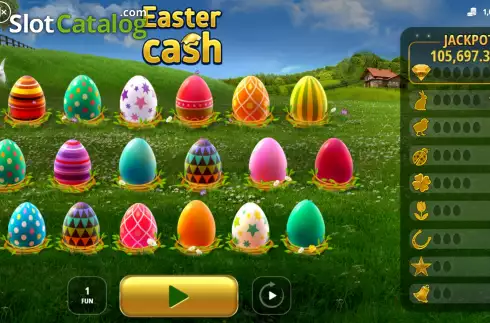 Écran2. Easter Cash Machine à sous