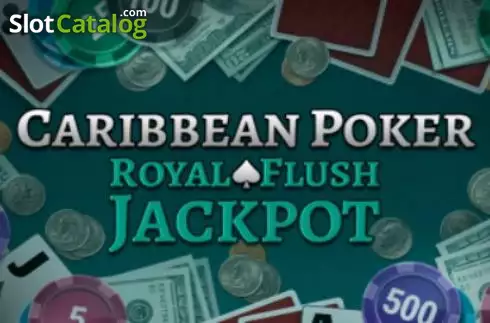 Caribbean Poker Royal Flush Jackpot slot