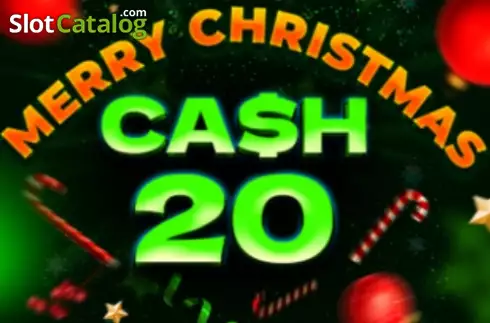 Cash 20 Merry Christmas Logotipo