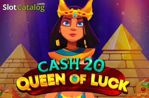 Cash 20 Queen of Luck Logo