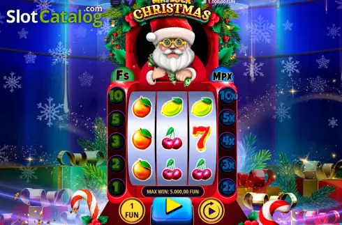 Skärmdump2. Club Mr. Luck Christmas slot