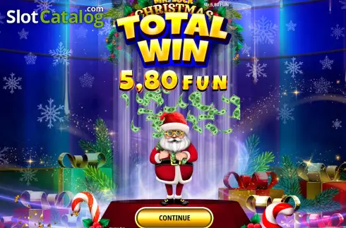 Skärmdump3. Club Mr. Luck Christmas slot