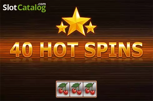 40 Hot Spins Логотип
