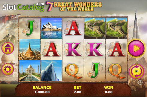 Captura de tela3. 7 Great Wonders Of The World slot