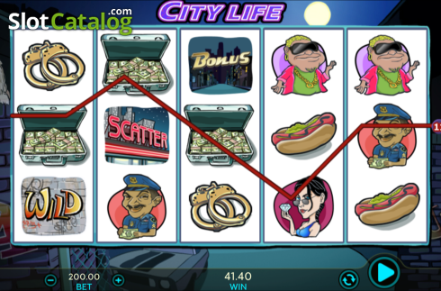 Bildschirm6. City Life slot