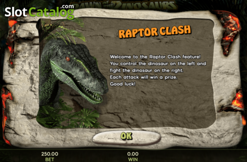 Bildschirm5. Dawn Of The Dinosaurs slot