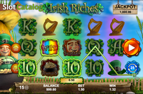 Ecran7. Irish Riches (Section 8 Studio) slot