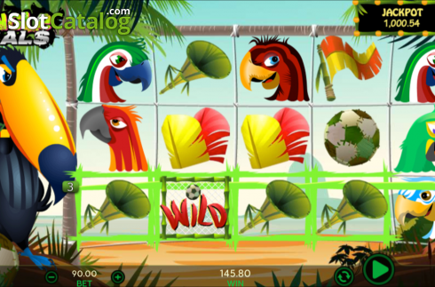 Captura de tela4. Jungle Goals slot