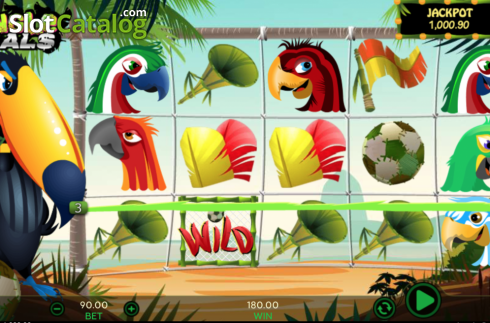 Captura de tela5. Jungle Goals slot
