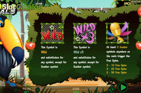 Captura de tela8. Jungle Goals slot