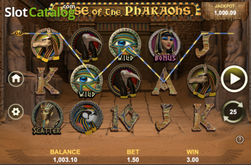 Ekran5. Rise Of The Pharaohs (Section 8 Studio) yuvası