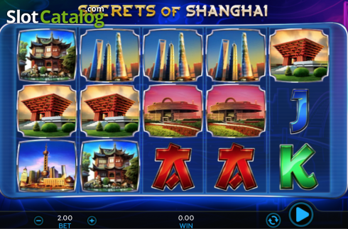 Ecran4. Secrets Of Shanghai slot