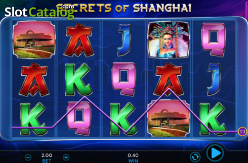 Schermo5. Secrets Of Shanghai slot