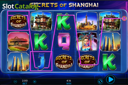 Schermo8. Secrets Of Shanghai slot