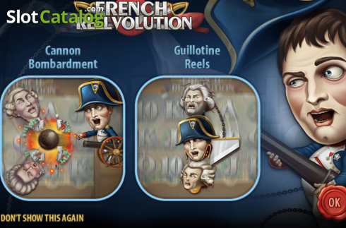 Bildschirm2. The French Reelvolution slot