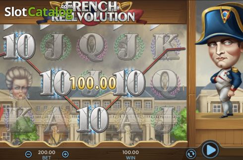 Bildschirm5. The French Reelvolution slot